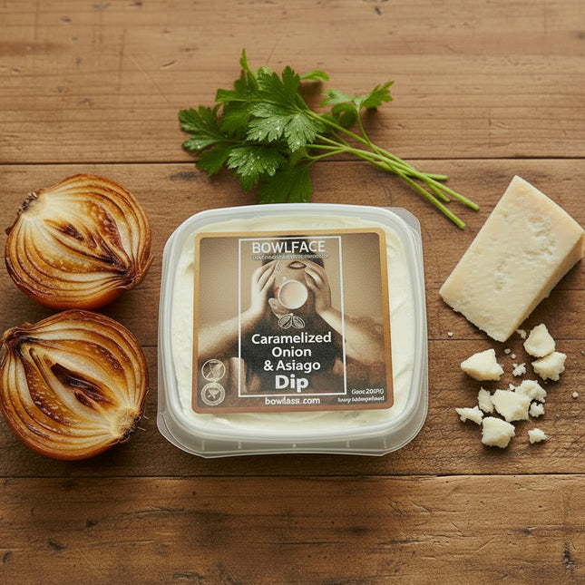 Caramelized Onion and Asiago Dip