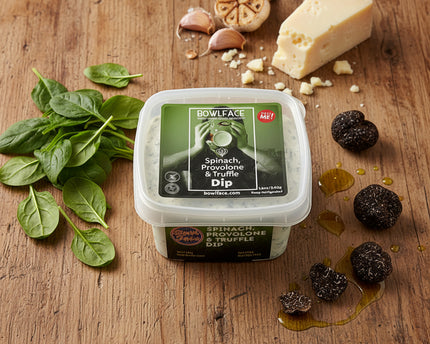Spinach Provolone and Truffle Dip "Heat and Eat"