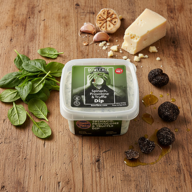 Spinach Provolone and Truffle Dip "Heat and Eat"