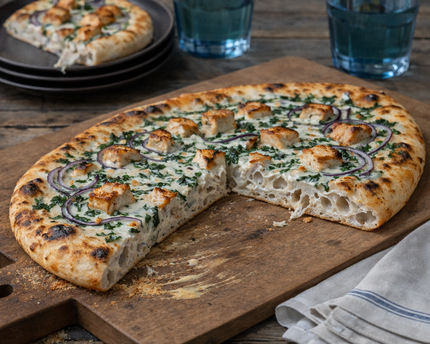 Spinach Provolone and Truffle Dip "Heat and Eat"